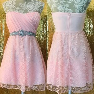 🚨SOLD🚨Blush Pink Cocktail Dress